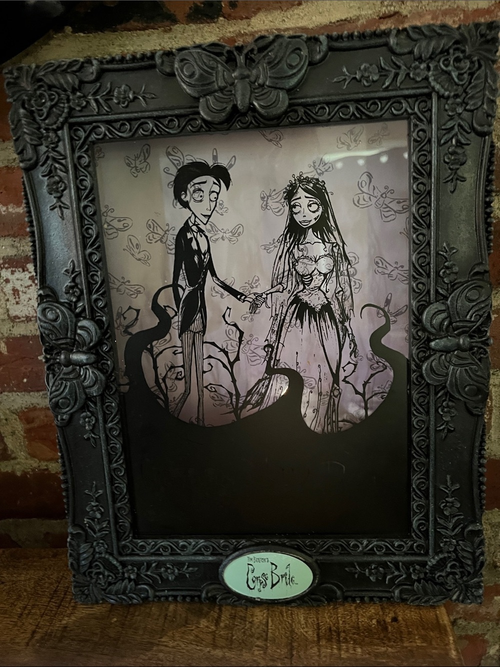 Tim Burton’s corpse bride with Bride & Groom Art